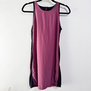 Smartwool Pink and Black merino  Mini Dress small